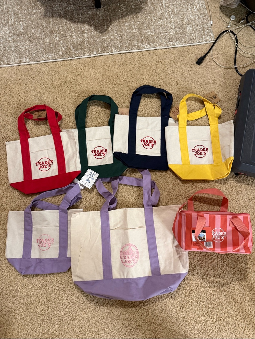 *NWT* Bundle of Trader Joe’s totes